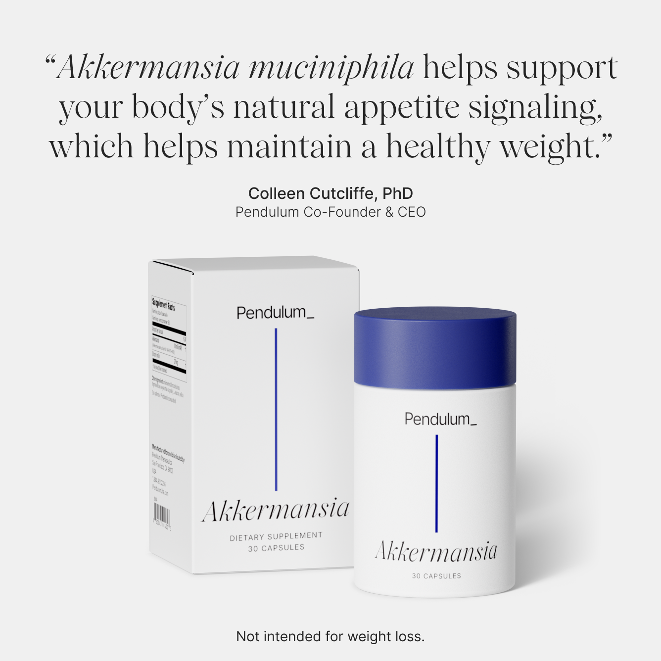 Pendulum Akkermansia