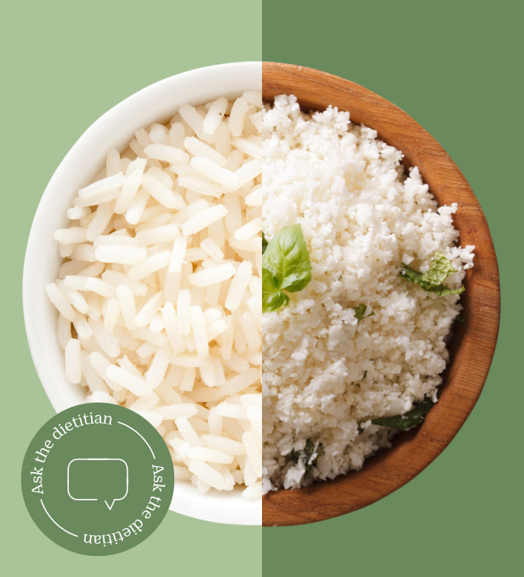 Ask the Dietitian: 'What are Easy, Healthier Swaps for Some of My Favorite Foods?' [infographic]